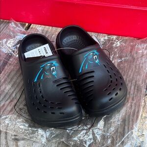 Kids Black and Blue Sports Clogs